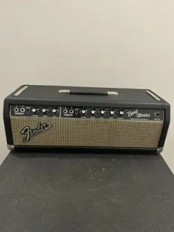 1965 FENDER BANDMASTER SHOWMAN BLONDE TUBE AMP HEAD MODEL AB763 VINTAGE WORKS!