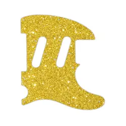 FENDER CLASSIC PLAYER TRIPLE TELECASTER PICKGUARD GOLD SPARKLE