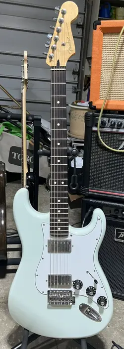 FENDER MADE IN MEXICO BLACKTOP STRATOCASTER HH