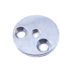 FENDER '70S MICRO TILT SYSTEM UPPER NECK MOUNTING DISC - NICKEL