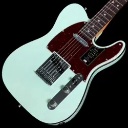 FENDER USA AMERICAN ULTRA LUXE TELECASTER TRANSPARENT SURF GREEN S/N: US24067076