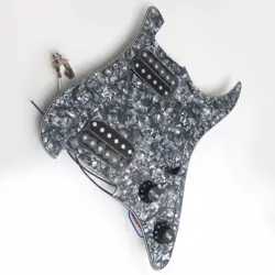 GUITAR PREWIRED LOADED PICKGUARD WITH HUMBUCKER PICKUPS SET FOR FENDER GUITAR