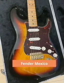 FENDER MEXICO STRATOCASTER DELUXE SERIES NO.MG882