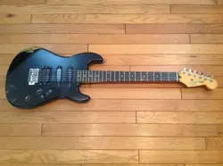 SQUIER BY FENDER BULLET 1 ONE 1980'S VINTAGE RELIC ELECTRIC GUITAR