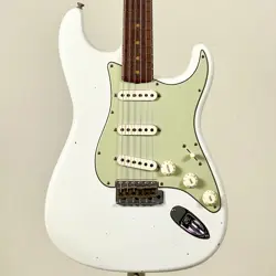 FENDER CUSTOM SHOP 1960 STRATOCASTER JOURNEYMAN RELIC -AGED OLYMPIC WHITE- 3.51K