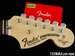 USA FENDER YNGWIE MALMSTEEN STRATOCASTER NECK + TUNERS STRAT SCALLOPED ROSEWOOD