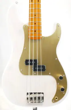 SQUIER BY FENDER FSR CLASSIC VIBE LATE '50S PRECISION BASS WHITE BLONDE