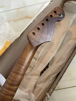 FENDER LEFT HAND ROASTED FLAME MAPLE 22FRET ST ELECTRIC GUITAR NECK REPLACE