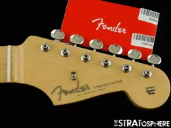 FENDER STEVE LACY PEOPLE PLEASER STRATOCASTER STRAT NECK + TUNERS MAPLE DEEP 