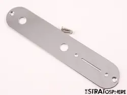 FENDER VINTERA II 60S RI TELECASTER TELE CONTROL PLATE, GUITAR PARTS CHROME