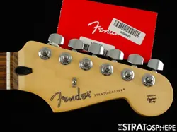 FENDER PLAYER STRATOCASTER STRAT ' NECK AND TUNERS, MODERN C PF, PAU FERRO