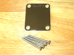 FENDER 2023 USA CHROME AMERICAN VINTAGE II FOUR BOLT STRATOCASTER NECK PLATE