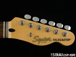 FENDER SQUIER AFFINITY SERIES TELECASTER NECK + TUNERS, PARTS FOR TELE LAUREL