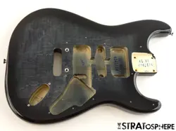 FENDER SQUIER AFFINITY STRAT FMT HSS BODY STRATOCASTER BLACK BURST