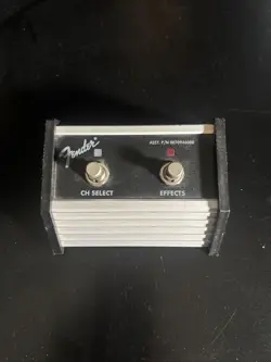 FENDER 2-BUTTON FOOTSWITCH FOR CHANNEL SELECT AND EFFECTS
