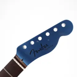 FENDER AMERICAN SHOWCASE TELECASTER NECK SKY BURST METALLIC HEADSTOCK!