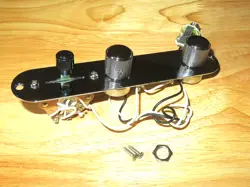 FENDER 2024 USA CHROME AMERICAN TELECASTER CONTROL POTS HARNESS