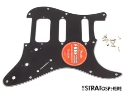 FENDER SQUIER AFFINITY SERIES STRAT FMT HSS PICKGUARD STRATOCASTER BLACK