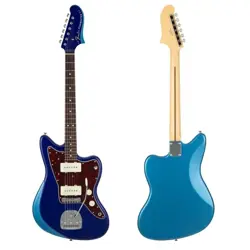 FENDER MADE IN JAPAN LIMITED STARMASTER JUPITER BLUE ELECTRIC GUITAR W/GIG BAG