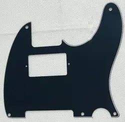 BLACK 3-PLY FOR FIT FENDER ESQUIRE TELECASTER 5 HOLE PAF STYLE GUITAR PICKGUARD