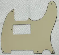 VINTAGE YELLOW FOR FENDER ESQUIRE TELECASTER 5 HOLE PAF STYLE GUITAR PICKGUARD