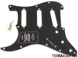 LEFTY FENDER PLAYER II STRATOCASTER STRAT BLACK PICKGUARD GUITAR PARTS 11 HOLE 