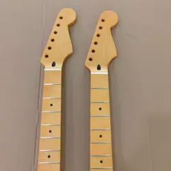 YELLOW 22 FRETS START ELECTRIC GUITAR NECK 25.5 