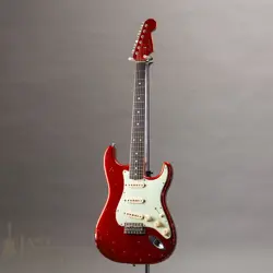FENDER CUSTOM SHOP MBS 1960 STRATOCASTER RELIC CANDY APPLE RED BY PAUL WALLER