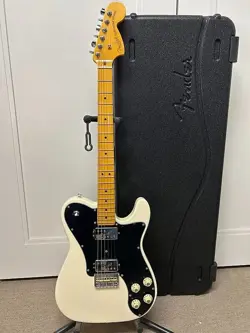 FENDER AMERICAN PROFESSIONAL II TELECASTER DELUXE - OLYMPIC WHITE