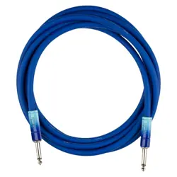 FENDER OMBRE SERIES 10' STRAIGHT TO STRAIGHT INSTRUMENT CABLE - BELAIR BLUE
