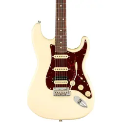 FENDER AMERICAN PROFESSIONAL II STRATOCASTER HSS ROSEWOOD FB GUITAR OLYMPIC WHIT