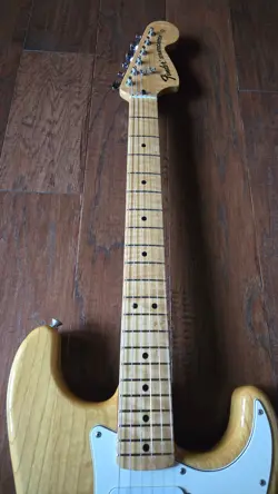 STRATOCASTER NATURAL FINISH