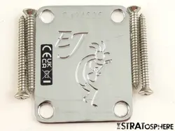 USA FENDER ERIC JOHNSON STRAT, NECK PLATE, STRATOCASTER SERIAL # .