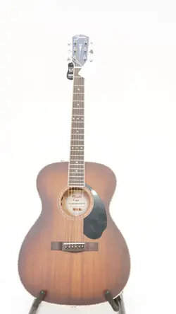 FENDER PD-220E DREADNOUGHT 6-STRING ACOUSTIC GUITAR (AGED COGNAC BURST)
