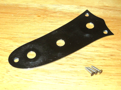 FENDER 1966 CHROME MUSTANG DUO SONIC & MUSIC MASTER CONTROL PLATE