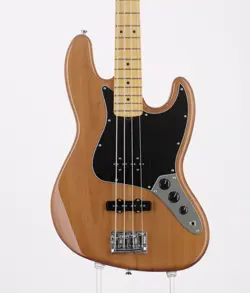 FENDER USA AMERICAN PROFESSIONAL II JAZZ BASS USED MAPLE NATURAL W/HARD CASE
