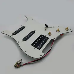 GUITAR PREWIRED LOADED PICKGUARD SSH HUMBUCKER PICKUPS FOR FENDER STRAT GUITAR