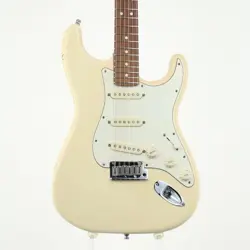 FENDER JEFF BECK STRATOCASTER NOISELESS OLYMPIC WHITE 2013 ELECTRIC GUITAR