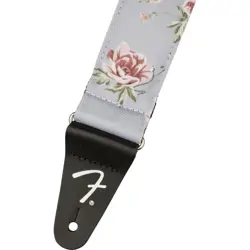 FENDER FLORAL STRAP GRAY 2 GUITAR