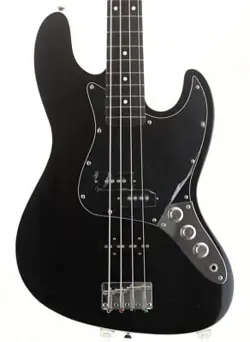 FENDER JAPAN AERODYNE JAZZ BASS AJB BLACK USED ELECTRIC BASS