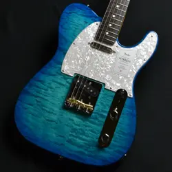 FENDER MADE IN JAPAN HYBRID II 2024 COLLECTION TELECASTER QUILT AQUAMARINE LAST 