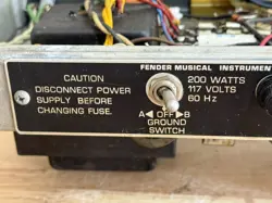 VINTAGE 1970’S FENDER