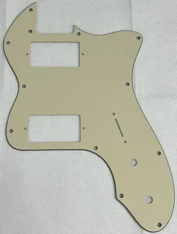 VINTAGE YELLOW FOR FENDER '72 THINLINE TELECASTER PAF STYLE GUITAR PICKGUARD