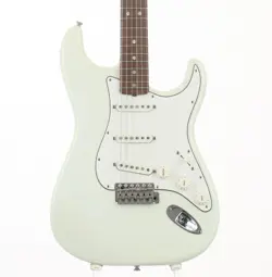 USED FENDER / USA NEW AMERICAN VINTAGE 65 STRATOCASTER OLYMPIC WHITE V1310119