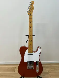 FENDER PLAYER PLUS TELECASTER ELECTRIC GUITAR AGED CANDY APPLE RED USED FROM JP