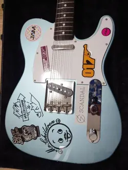 FENDER TRADITIONAL 70S TELECASTER ASH ICE BLUE METALLIC ELECTRIC GUITAR FROM JP