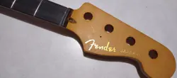 FENDER USA AMERICAN ULTRA II JAZZ BASS GUITAR NECK UNPLAYED 2CND EBONY