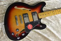 SUNBURST SEMI-HOLLOW BODY