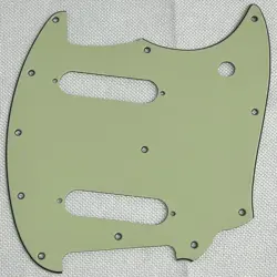 VINTAGE GREEN 3-PLY FOR FIT FENDER OFFSET SERIES MUSTANG STYLE GUITAR PICKGUARD