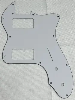 WHITE 3-PLY FOR FIT FENDER '72 THINLINE TELECASTER TV JONES GUITAR PICKGUARD